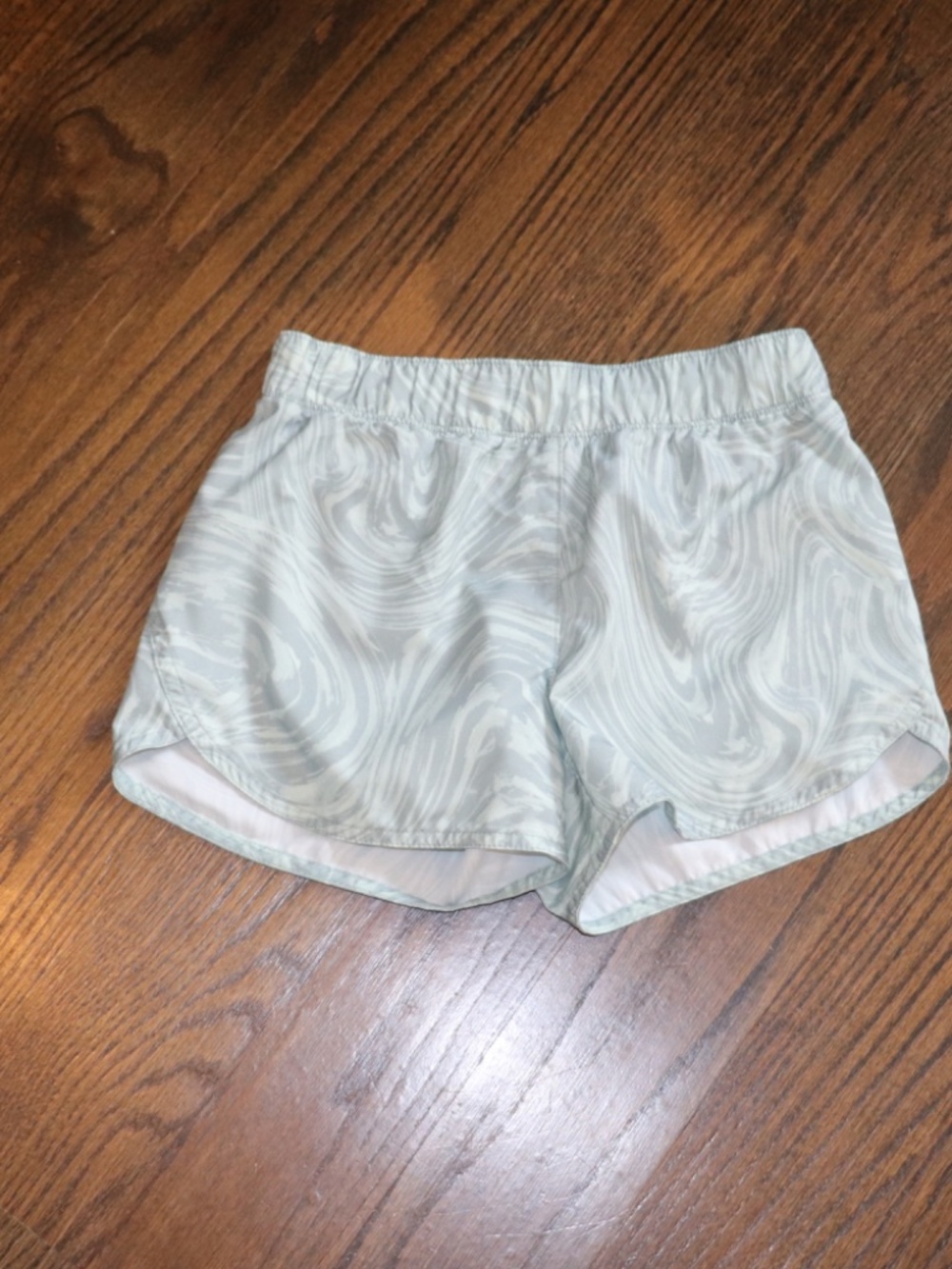 Bundle 4 Girls Running Shorts Various Brands Sz 10/12 Green, Black, Navy Blue - Picture 5 of 16